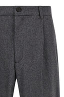 Pantalon Laine Gris