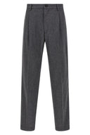 Pantalon Laine Gris
