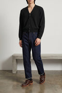 Pantalon Coton Bleu