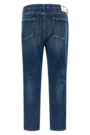Pantalon Coton Bleu