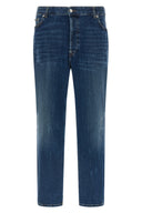 Pantalon Coton Bleu