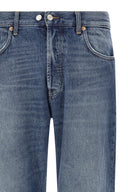 Pantalon Coton Bleu