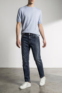 Pantalon Coton Bleu