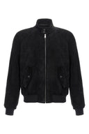 blouson aviateur en daim