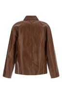 Veste Cuir Marron