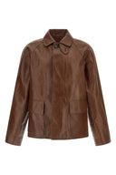 Veste Cuir Marron