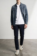 Chemise Coton Bleu