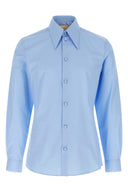 Chemise Coton Bleu Clair