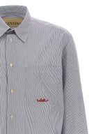 Chemise Coton Bleu Clair
