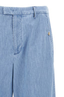 Pantalon Coton Bleu