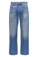 Pantalon Cuir Bleu