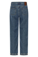 Pantalon Cuir Bleu