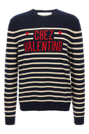 Sweat Laine Bleu