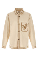 Veste Coton Beige