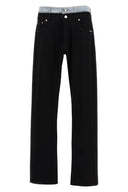 Pantalon Denim Noir