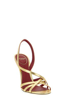 Talons Cuir Doré