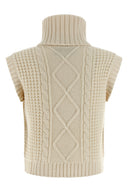 Sweat Laine Blanc