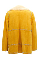 Veste Daim Jaune