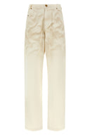 Pantalon Coton Beige