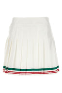 Jupe Soie Blanc