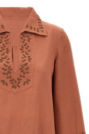 Robe Coton Bordeaux
