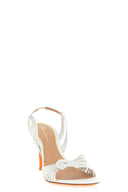 Talons Cuir Blanc