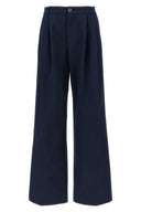 Pantalon Coton Bleu