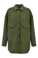 Veste Laine Vert