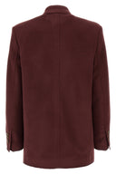 Veste Cachemire Bordeaux
