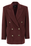 Veste Cachemire Bordeaux