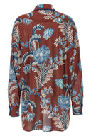 Chemise Velours Multicolore