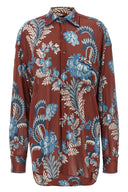 Chemise Velours Multicolore