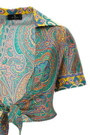 Chemise Soie Multicolore