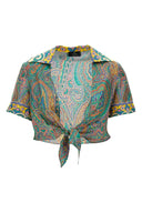 Chemise Soie Multicolore