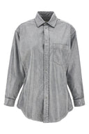 Chemise Coton Argenté
