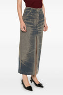Jupe Coton Bleu