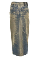 Jupe Coton Bleu