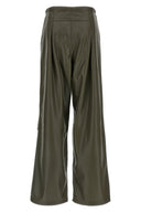 Pantalon Cuir Vert