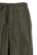 Pantalon Cuir Vert