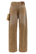 Pantalon Coton Beige