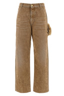Pantalon Coton Beige