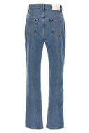 Pantalon Cuir Bleu Clair