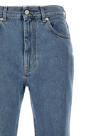 Pantalon Cuir Bleu Clair