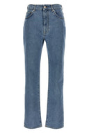 Pantalon Cuir Bleu Clair