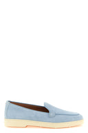 Chaussures Daim Bleu Clair