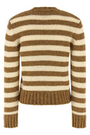 Sweat Laine Marron