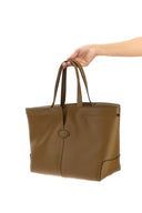 Pochette Cuir Vert