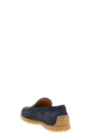 Chaussures Cuir Bleu