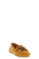 Chaussures Cuir Beige