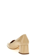 Talons Cuir Beige